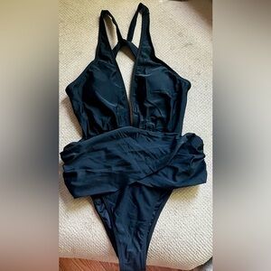 Cupshe Black One Piece Swimsuit